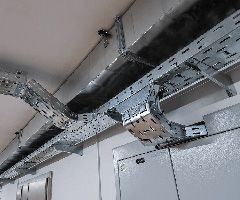 Cable trays and cable ladders